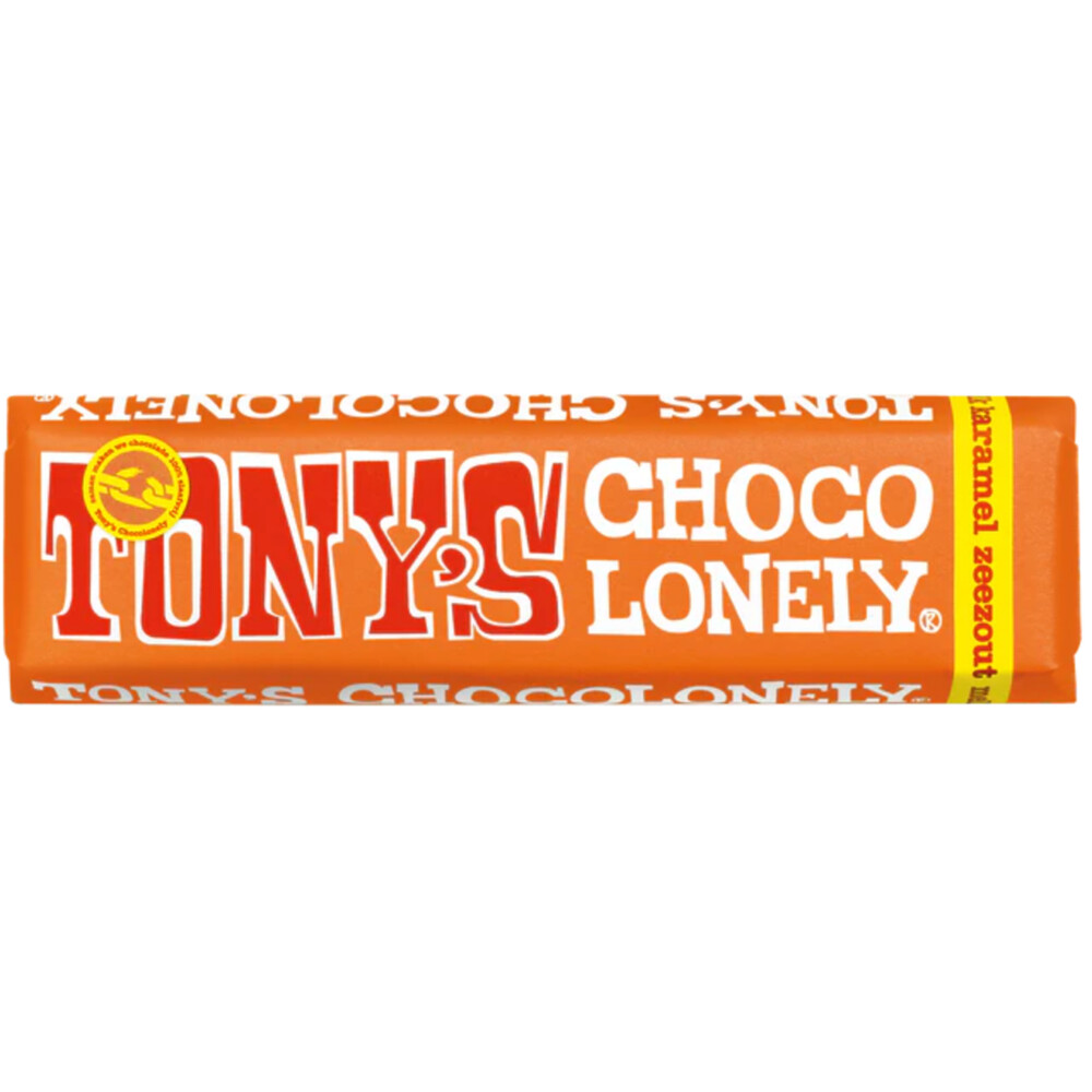 5x Tony's Chocolonely Melk Karamel Zeezout 47 gr