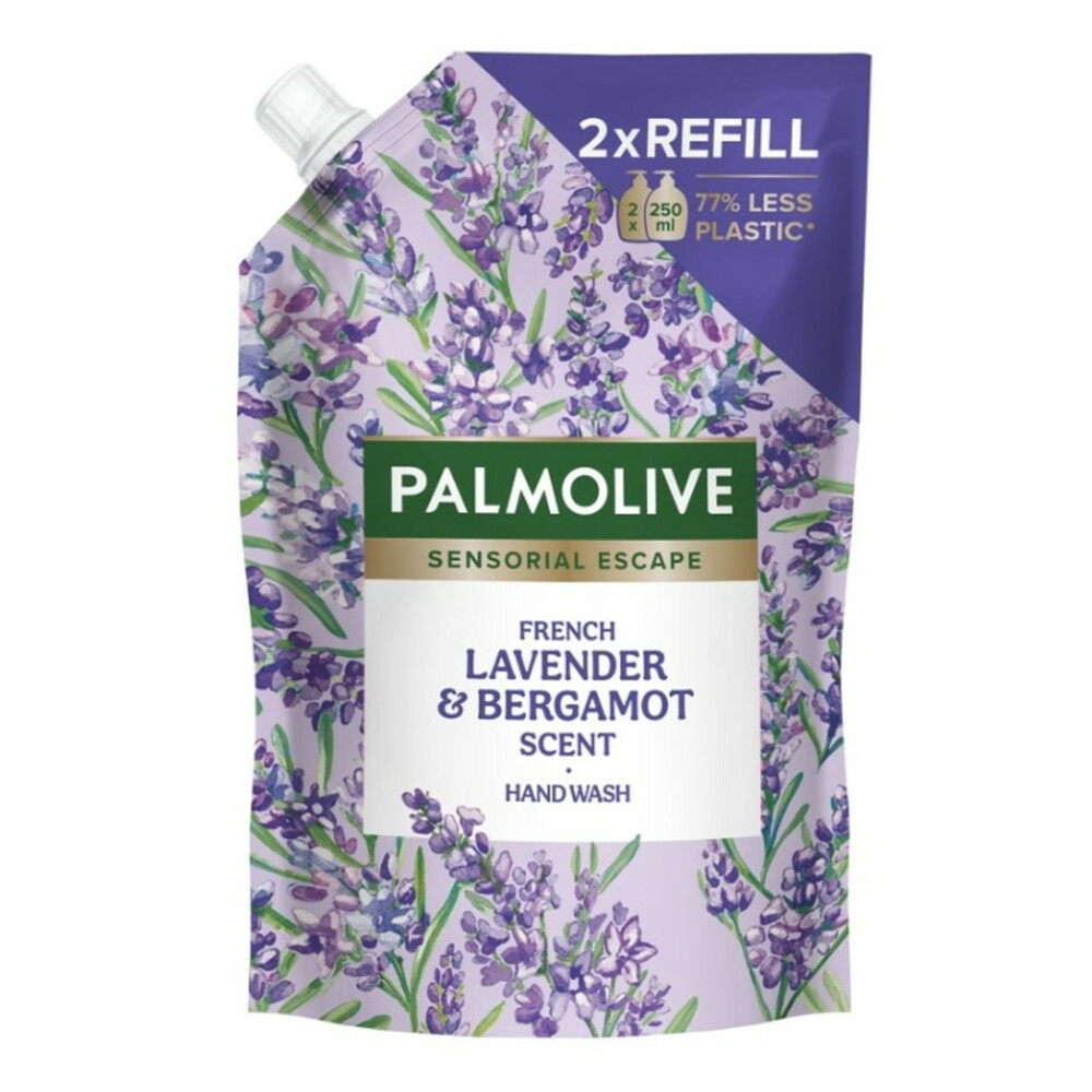 Palmolive Handzeep Navulling Doypack Sensorial Escape French Lavender&Bergamot 500 ml