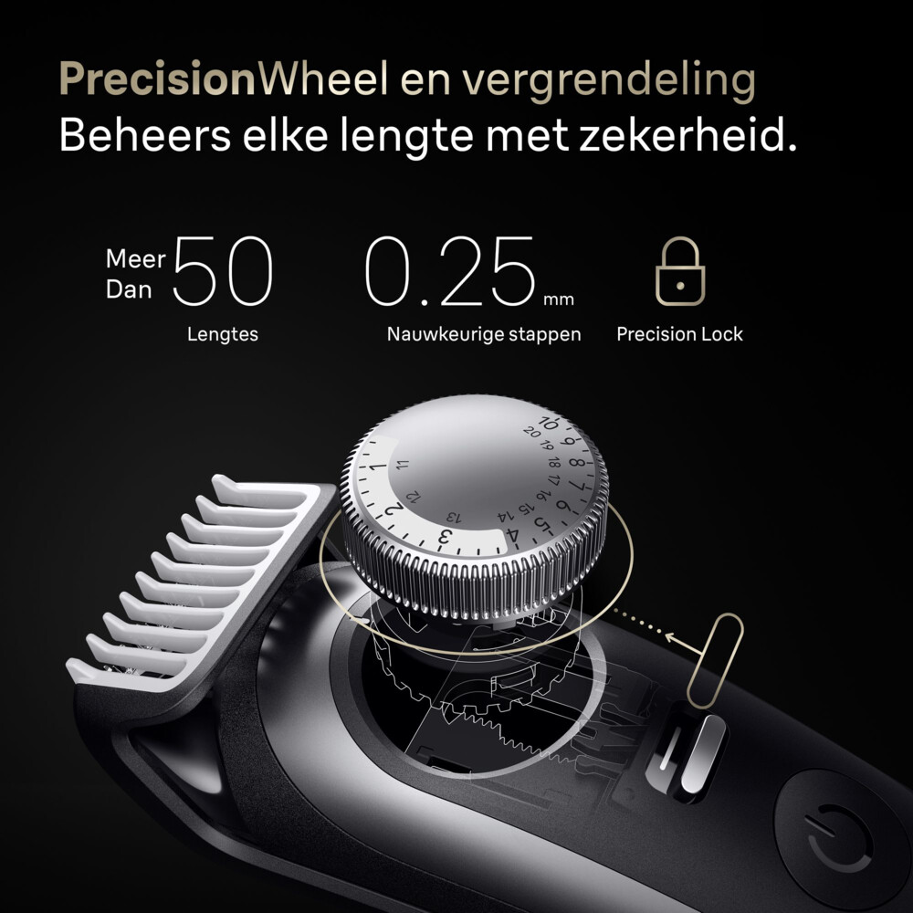 Braun Baardtrimmer Series 9 ProBlade BT9520 Chroom, foto 4