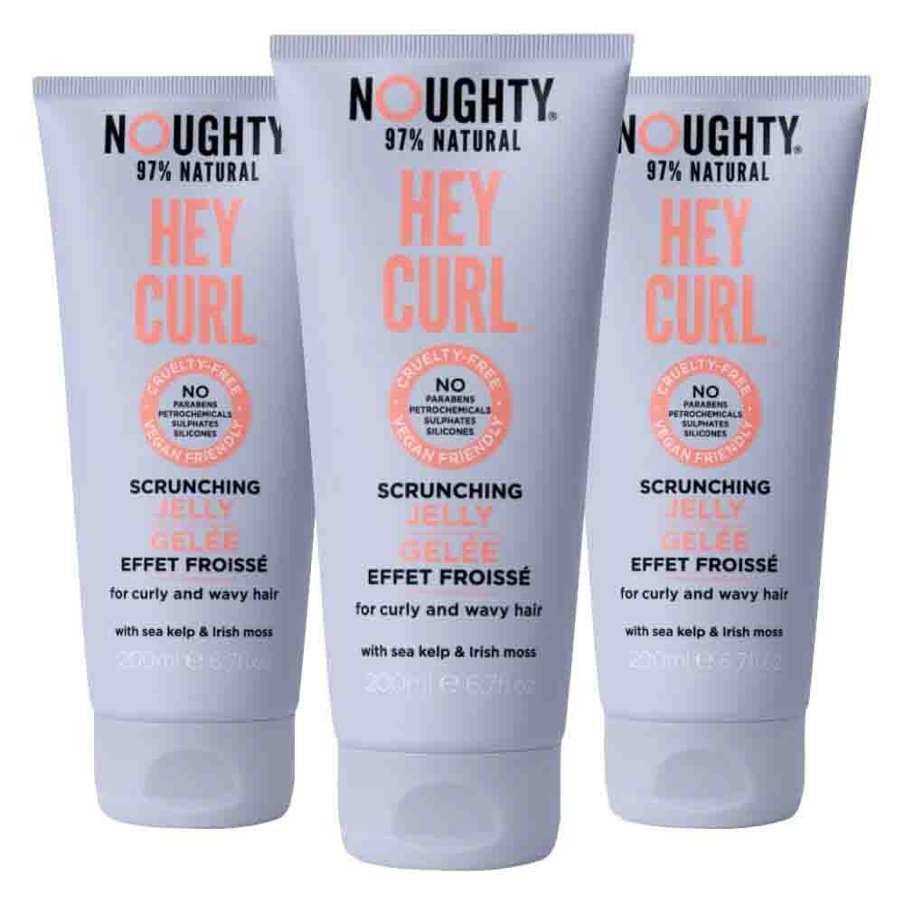 3x Noughty Wave Hello Scrunching Jelly 200 ml