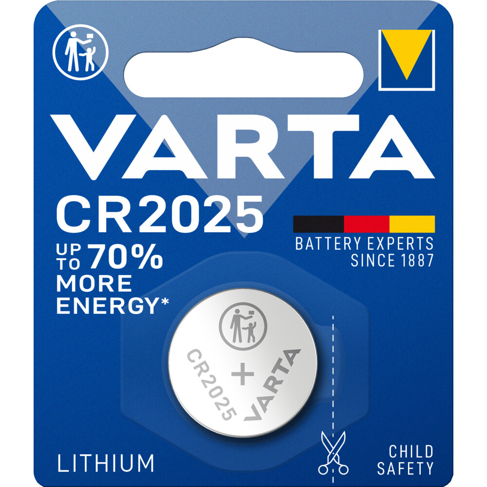 VARTA CR2025 knoopcel batterij