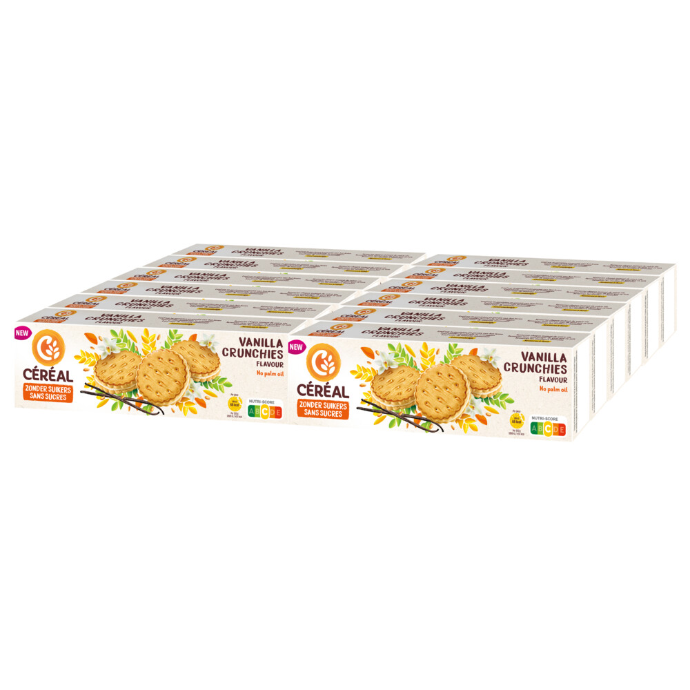 12x Céréal Vanilla Crunchies 200 gr