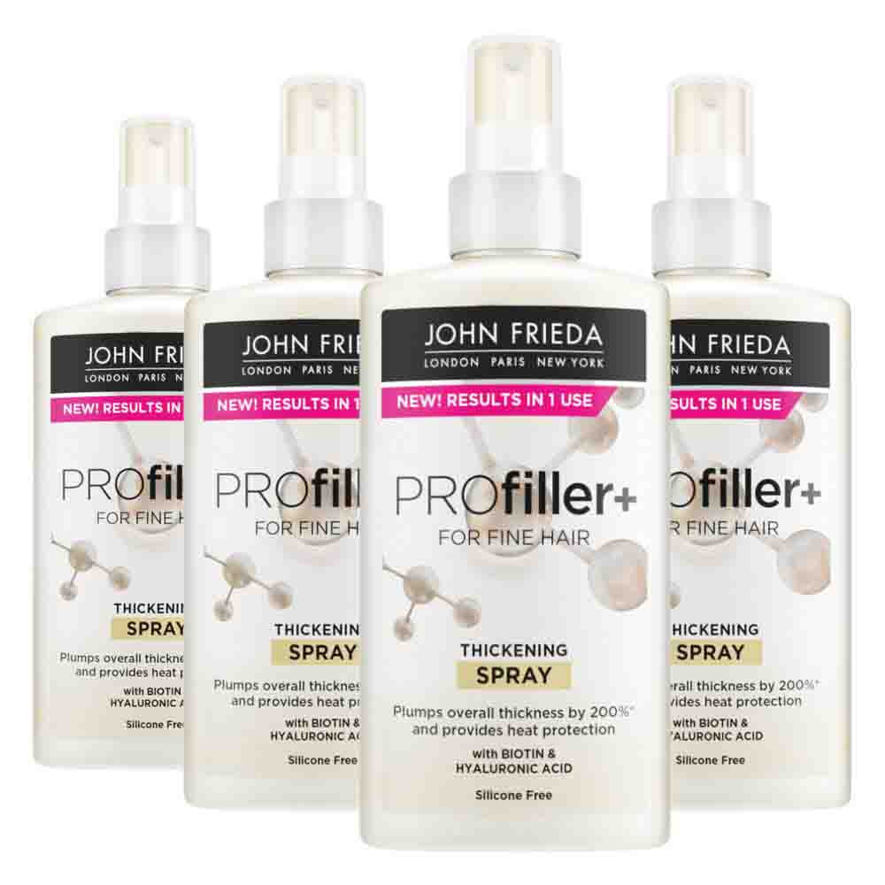 4x John Frieda PROfiller+ Thickening Spray 150 ml