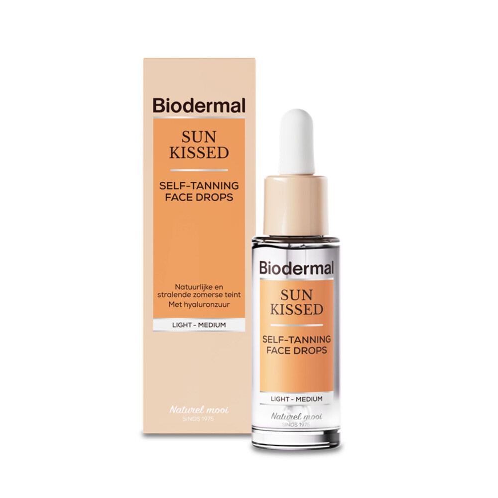 Biodermal Self-Tanning Face Drops Sun Kissed 30 ml