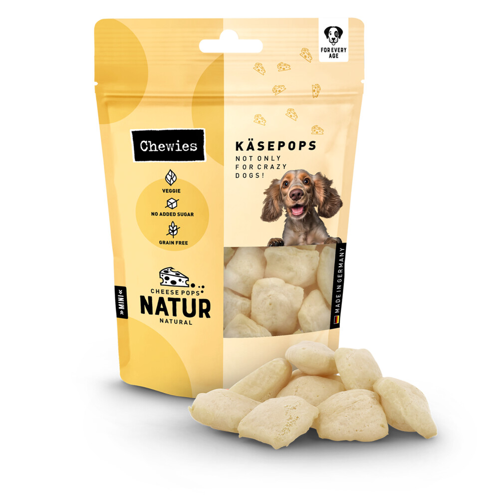Chewies 7x  Kaas Pops Natural Hondensnack 35 gr