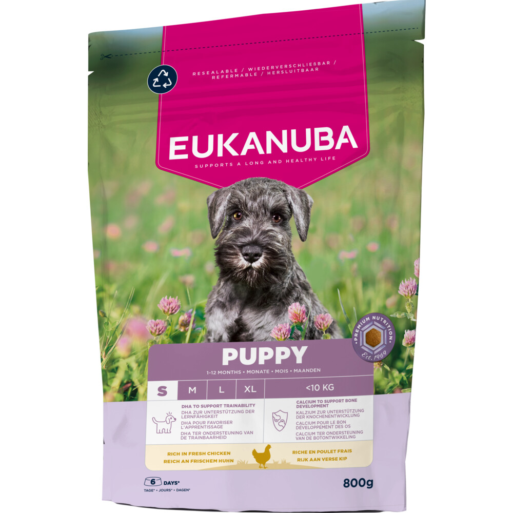 Eukanuba Life Care Dog Puppy Small Hondenvoer Chicken 800 gr
