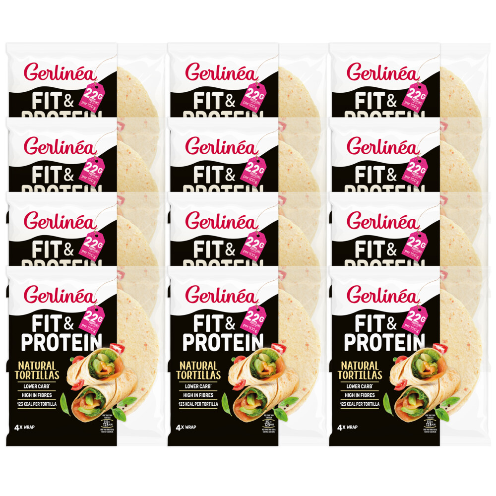 12x Gerlinea Wrap Naturel 160 gr