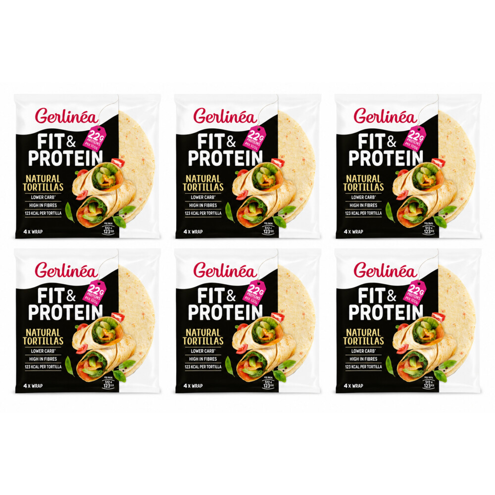 6x Gerlinea Wrap Naturel 160 gr
