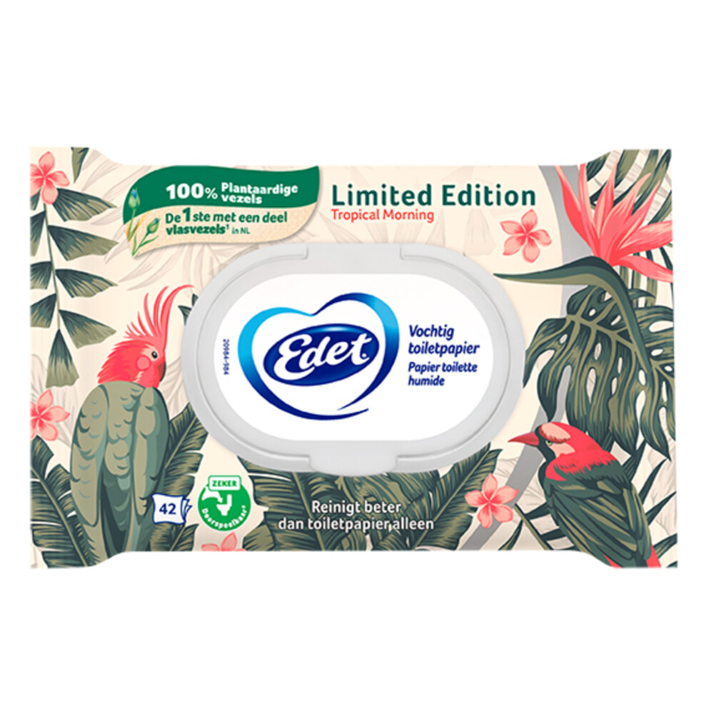 Edet 7x  Limited Edition Vochtige Toiletpapier 42 stuks