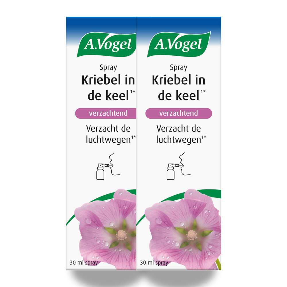 2x A.Vogel Kriebel in de Keel Spray 30 ml