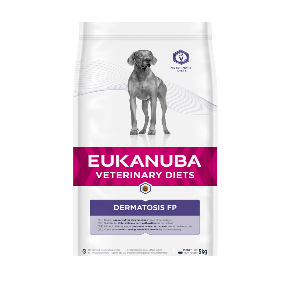 Eukanuba Veterinary Diets Dermatosis FP Hondenvoer 5 kg
