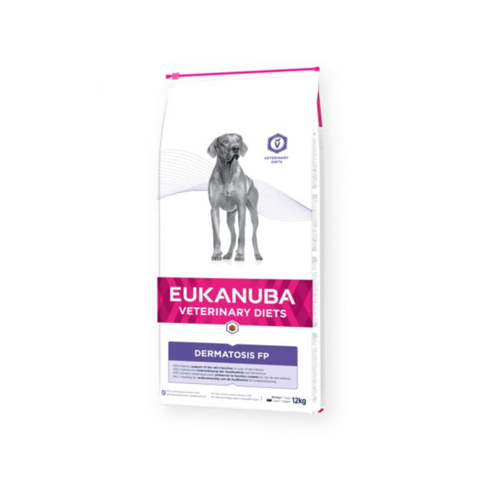 Eukanuba Veterinary Diets Dermatosis FP Hondenvoer 12 kg