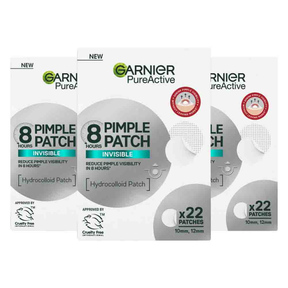 Garnier 3x Pure Active Pimple Patches 22 — 66 stuks