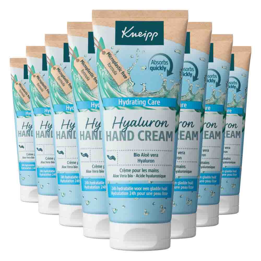 8x Kneipp Handcrème Hyaluron 75 ml