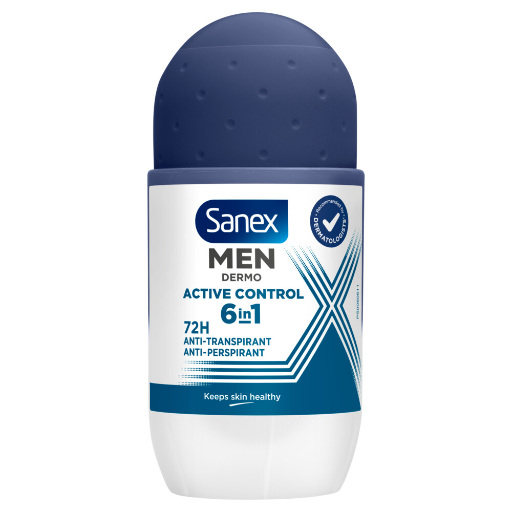 Sanex Deodorant Roller Men Active Control 53 ml