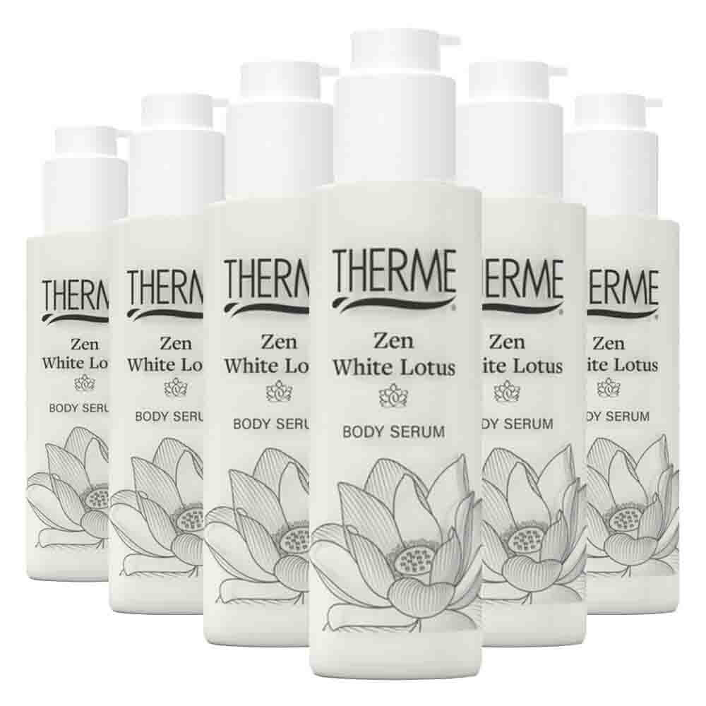 6x Therme Zen White Lotus Body Serum 125 ml