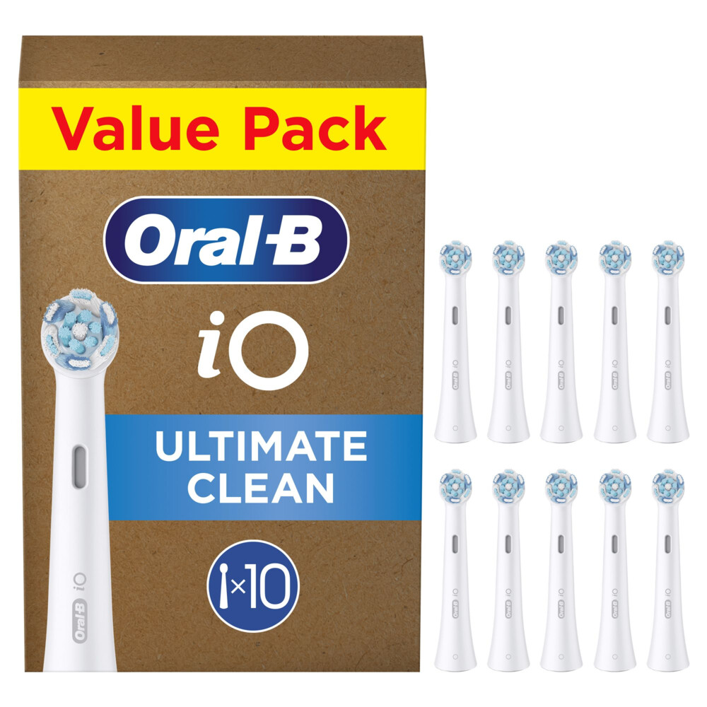 Oral-B Opzetborstels iO Ultimate Clean Wit 10 stuks