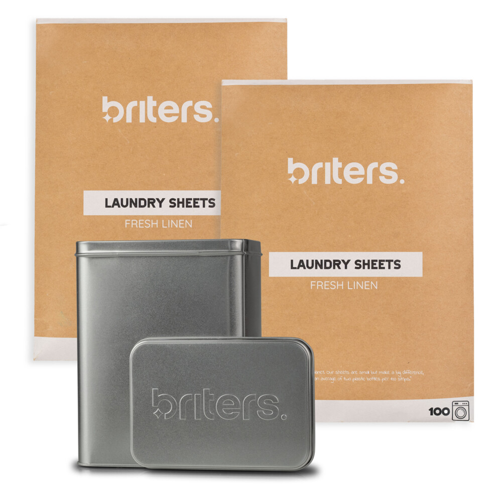 Briters Wasstrips 200x met Bewaarblik Pakket