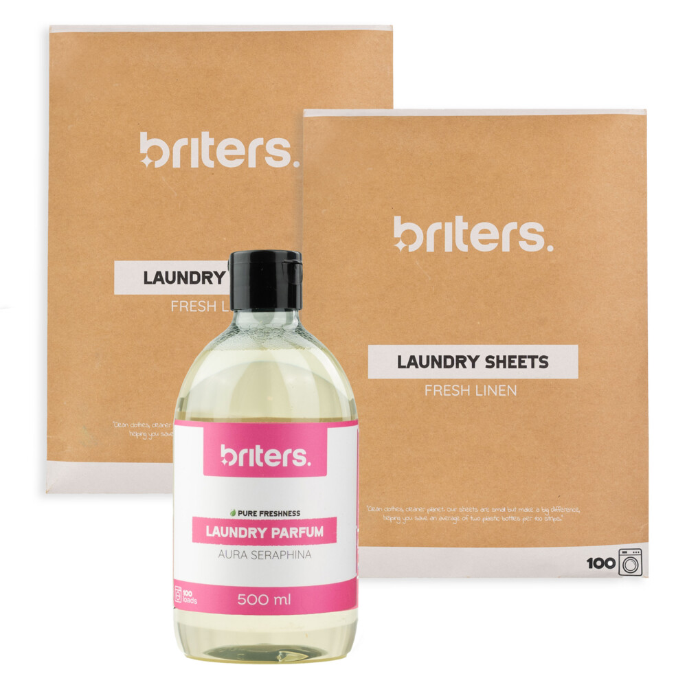 Briters Wasstrips 200x met Wasparfum 500 ml Pakket