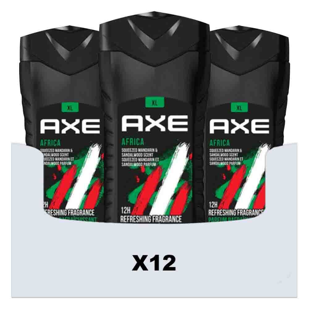 12x Axe Douchegel Africa 400 ml