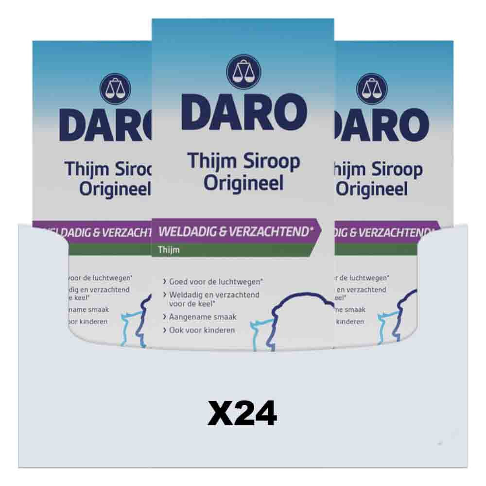 24x Daro Thijmsiroop 200 ml
