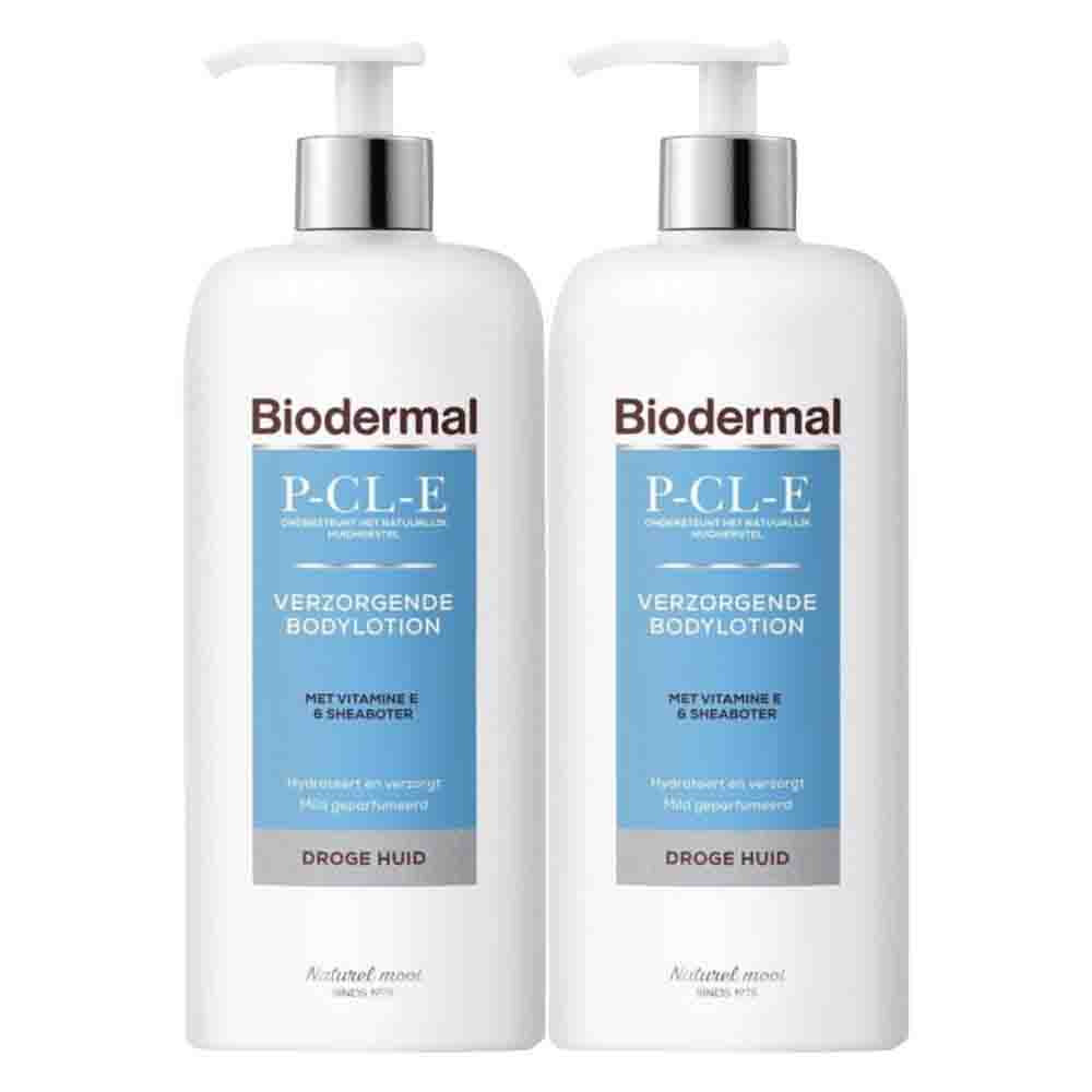 2x Biodermal P-CL-E Verzorgende Bodylotion 400 ml