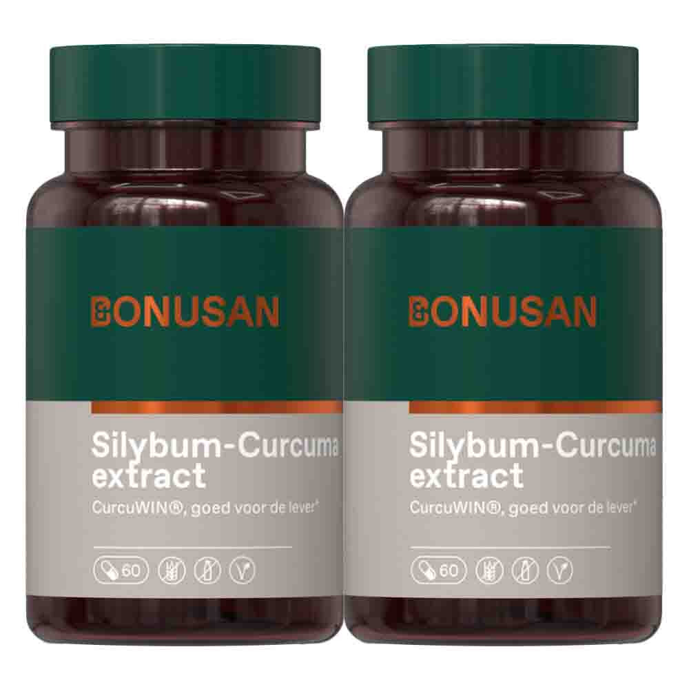 Gratis Verzending: 2x Bonusan Silybum Curcuma Extract 1702 60 capsules
