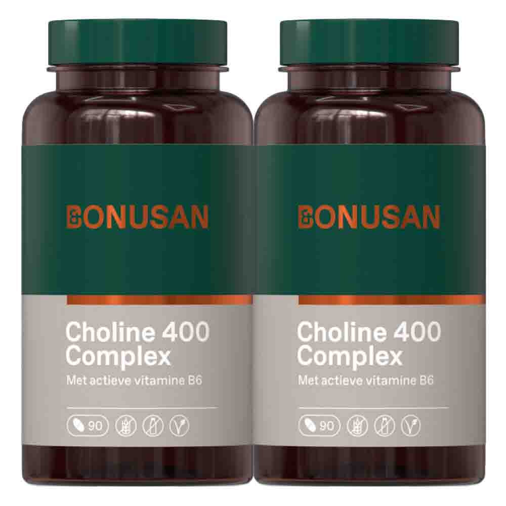 Gratis Verzending: 2x Bonusan Choline 400 mg Plus 90 tabletten