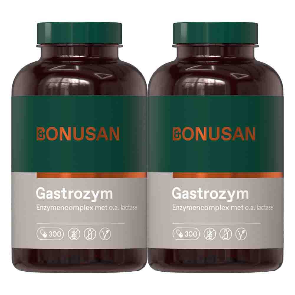 Gratis Verzending: 2x Bonusan Gastrozym 300 capsules