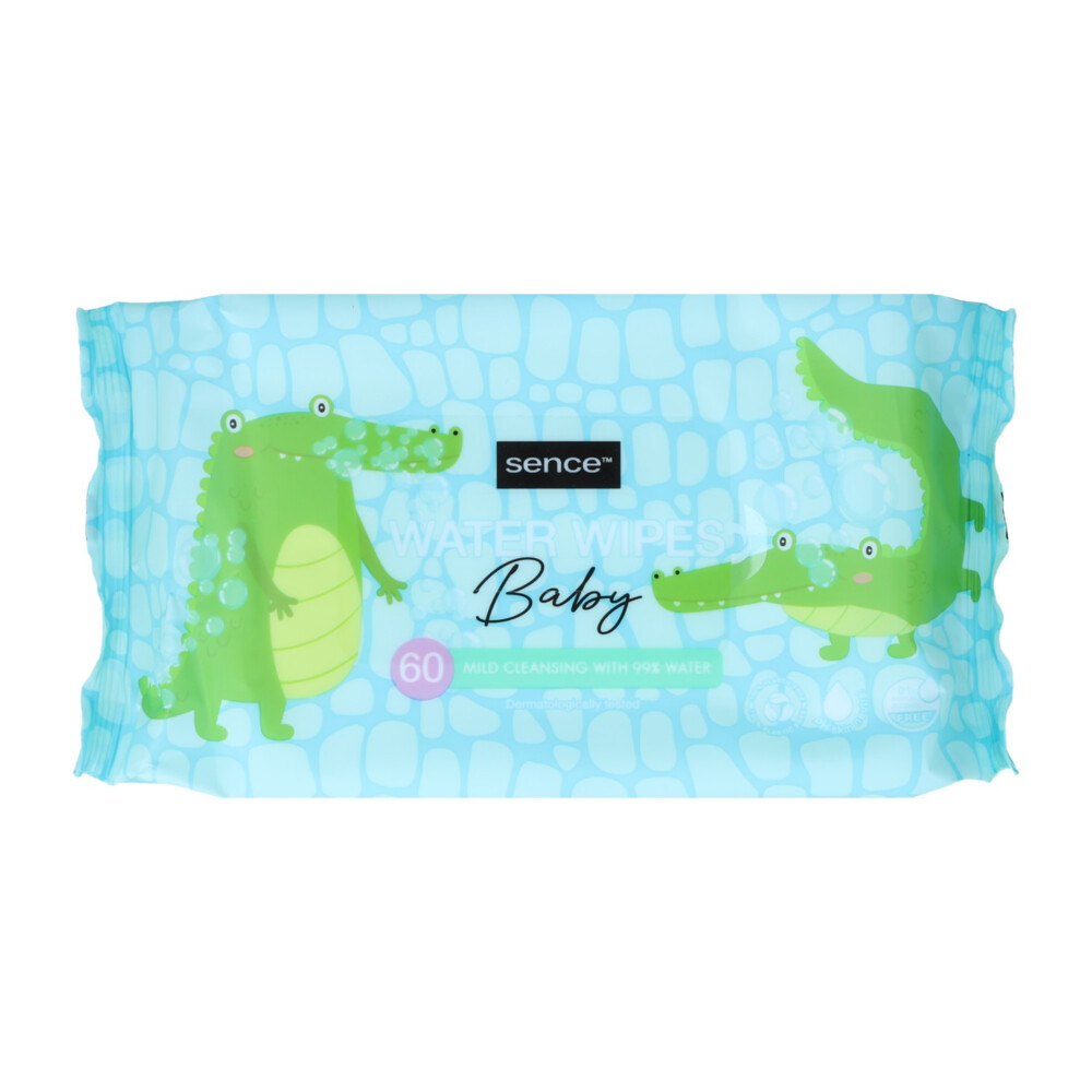 3x Sence Baby Wipes Water
