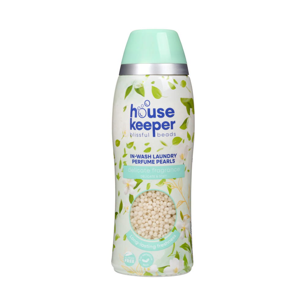 2+3 gratis: Housekeeper Geurparels Groen 480 gram 28 Wasbeurten