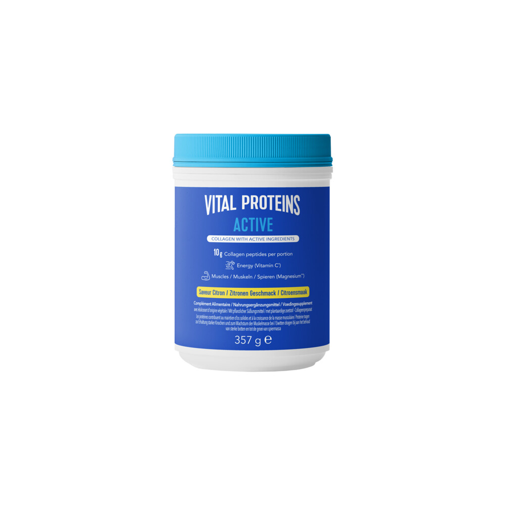 6x Vital Proteins Active Citroensmaak 357 gr