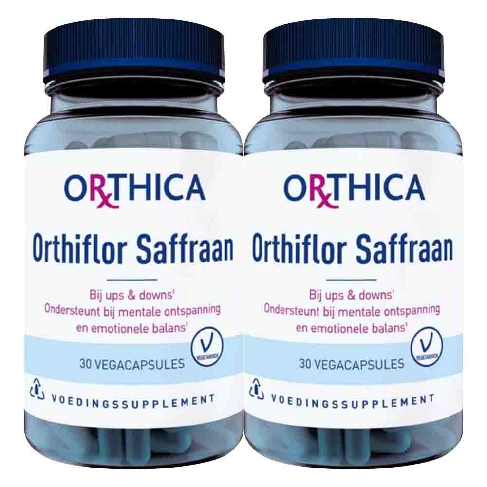 Gratis Verzending: 2x Orthica Orthiflor Saffraan 30 tabletten