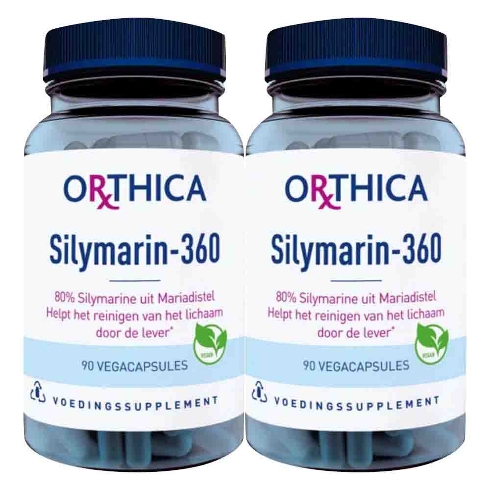 Gratis Verzending: 2x Orthica Silymarin-360 90 tabletten
