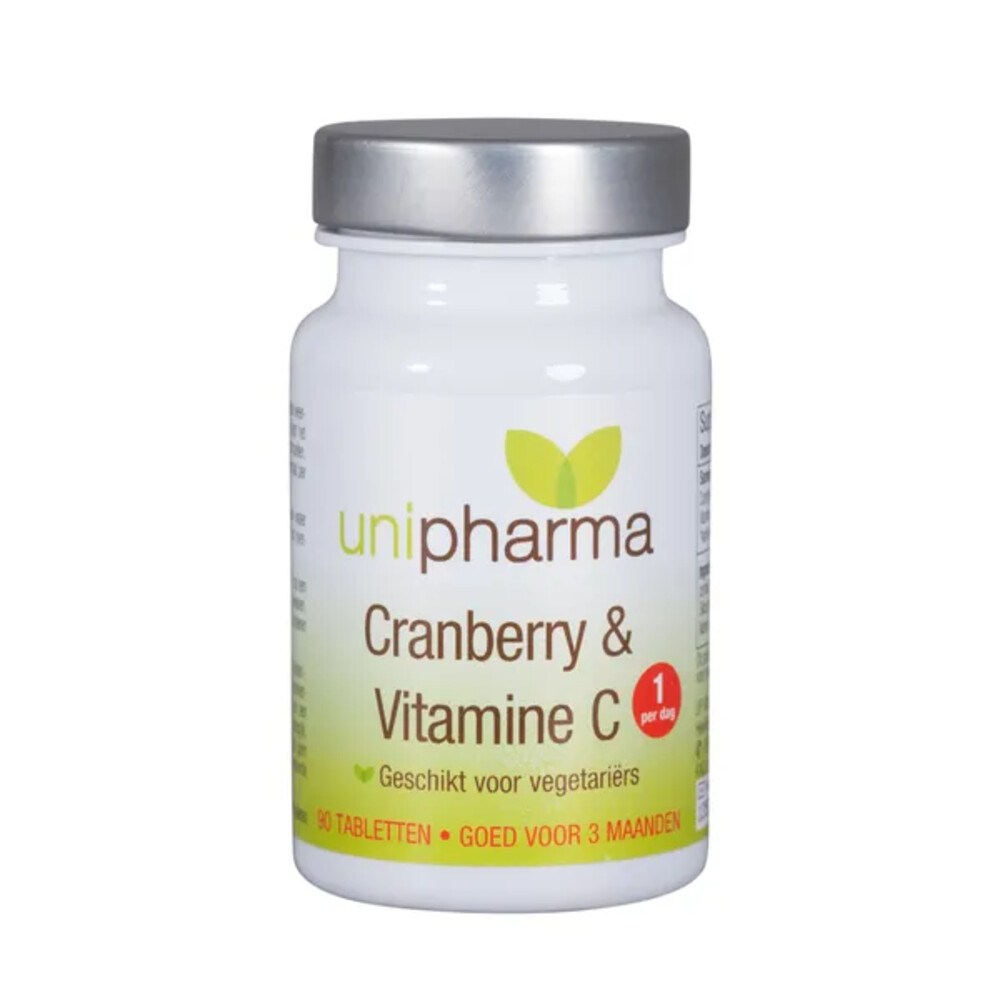 Unipharma Cranberry&Vitamine C 90 tabletten