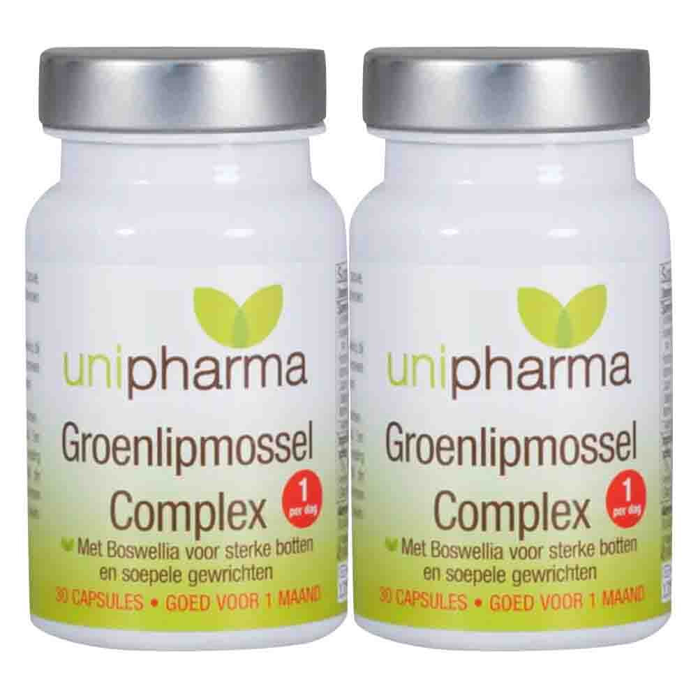 2x Unipharma Groenlipmossel Complex 30 capsules