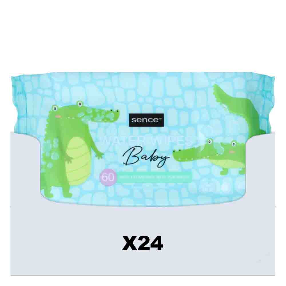 24x Sence Baby Wipes Water 24x60= 1440 stuks