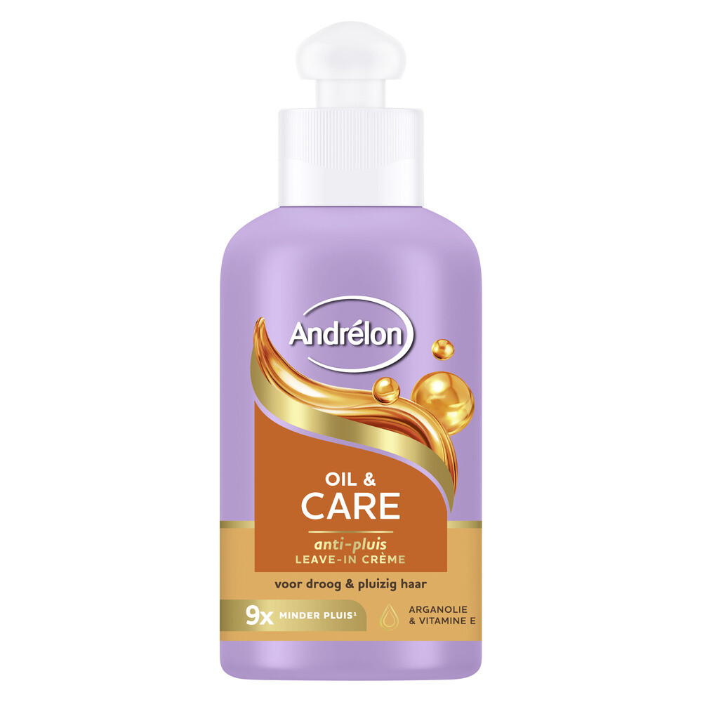 2e Halve Prijs, Andrélon Leave-In Creme Oil&Care 200 Ml