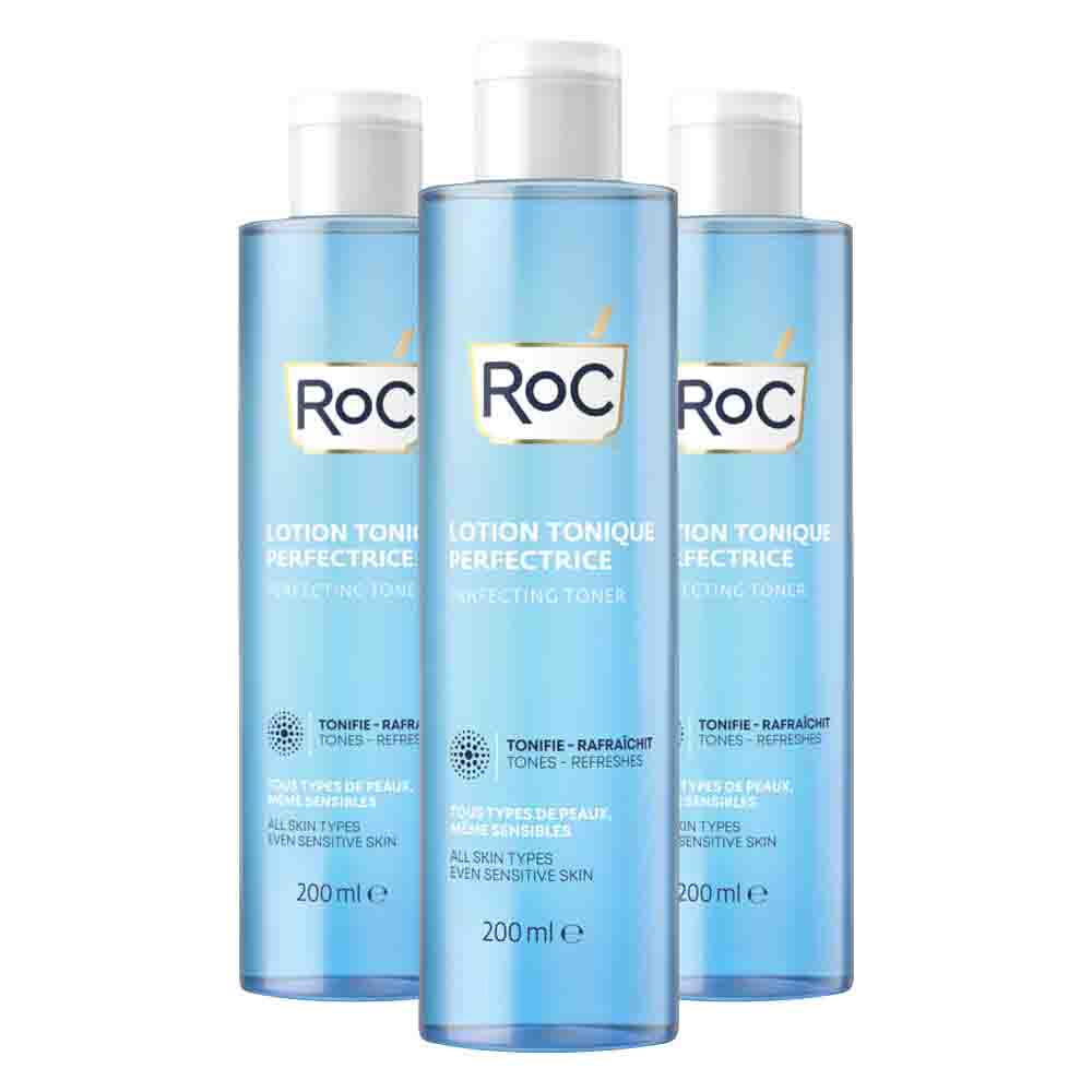 3x RoC Perfecting Toner 200 ml