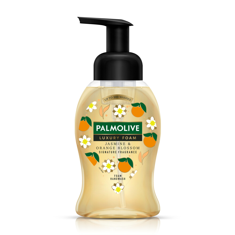 12x Palmolive Handzeep Luxury Foam Jasmine Orange Blossom 250 ml