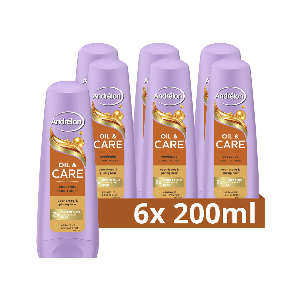 6x Andrélon Conditioner Oil&Care 200 ml
