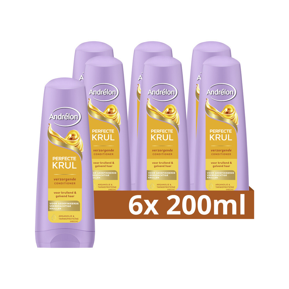 6x Andrélon Conditioner Perfecte Krul 200 ml