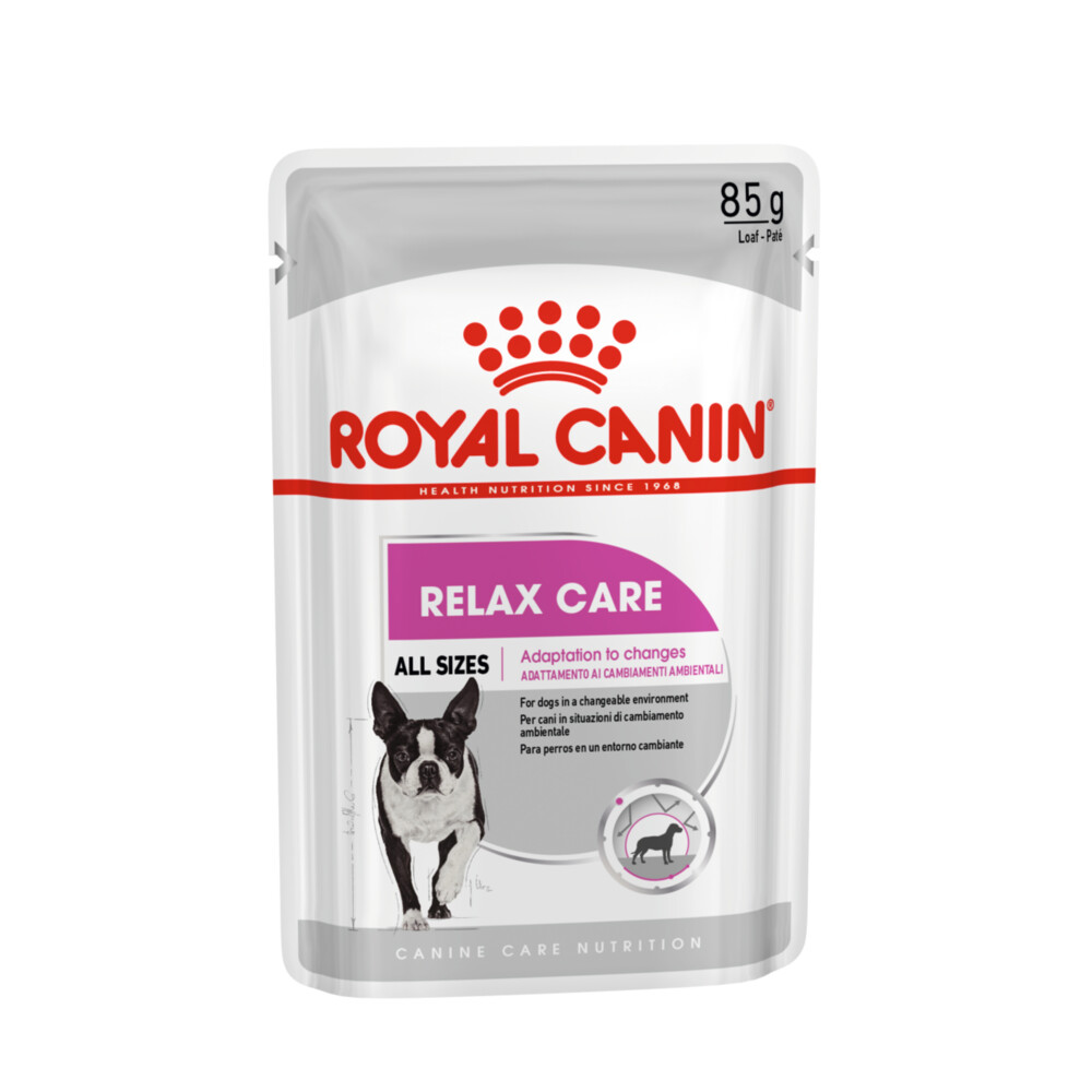 12x Royal Canin Relax Care Hondenvoer Nat 85 gr