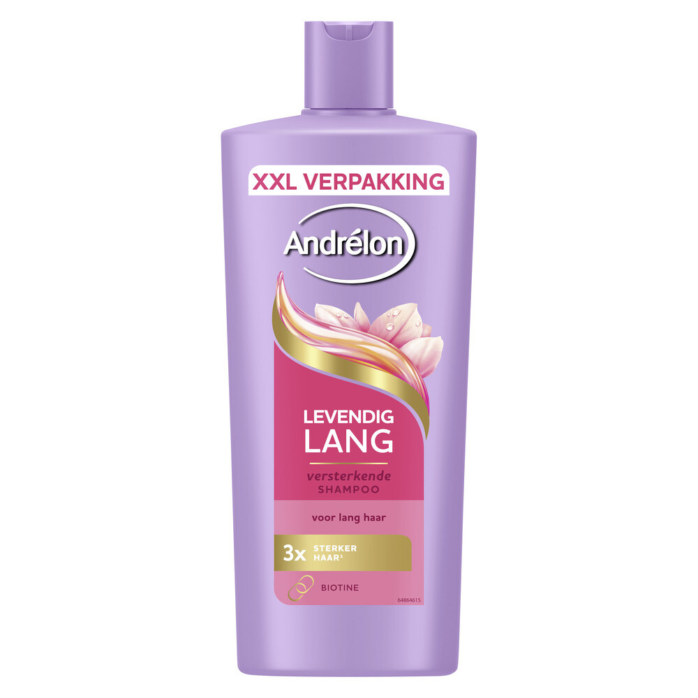 2+1 gratis: Andrélon Shampoo Levendig Lang 685 ml