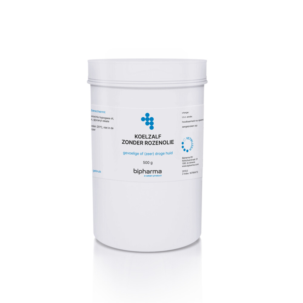 Bipharma Koelzalf Zonder Rozenolie 500 gr