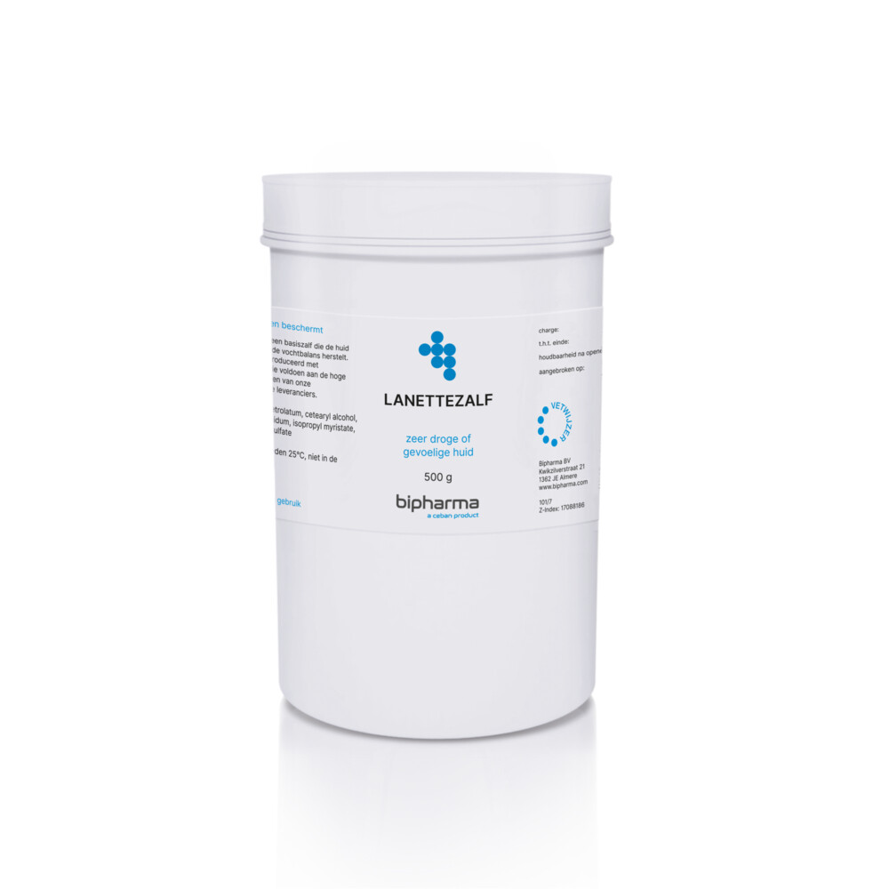 2x Bipharma Lanettezalf 500 gr