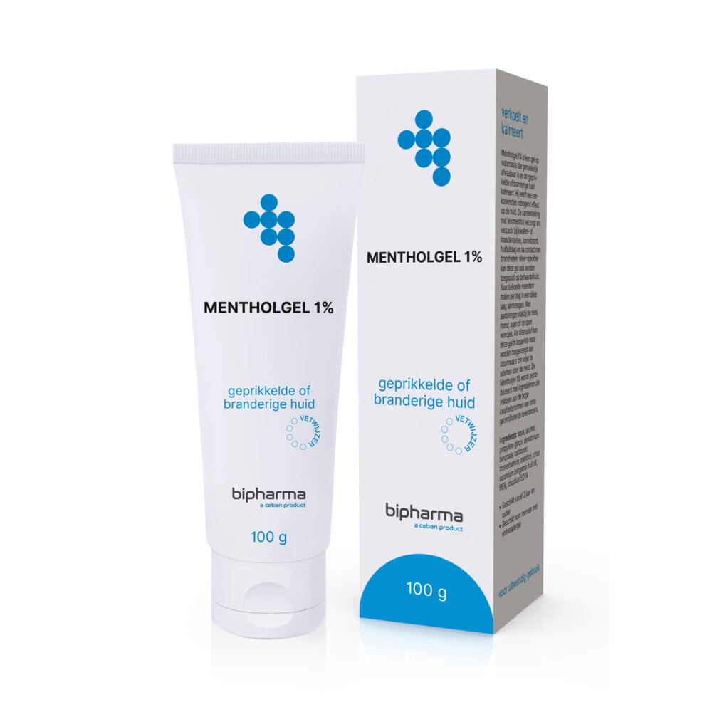 Bipharma Mentholgel 1% 100 gr