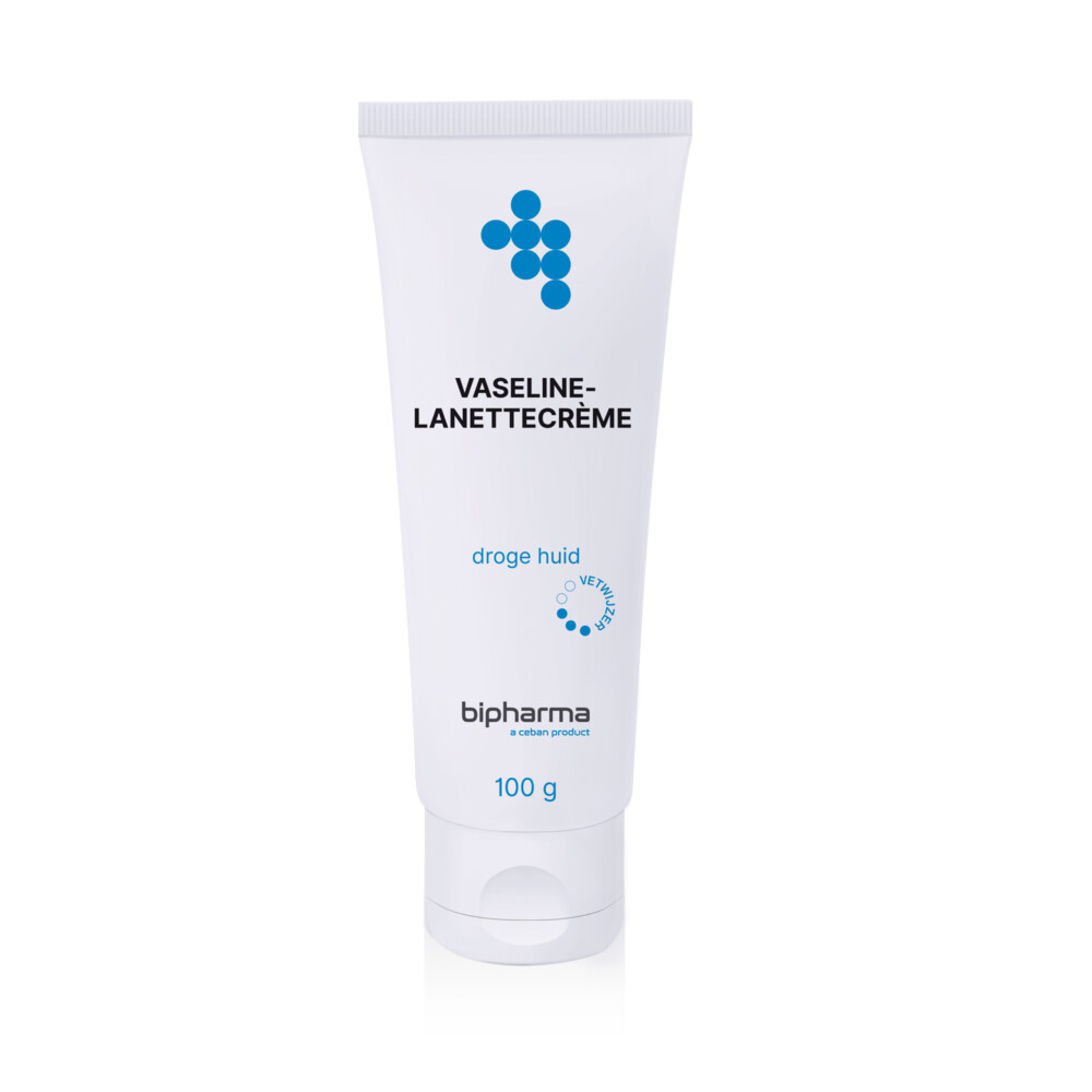 Bipharma Vaseline Lanettecrème Tube Los 100 gr