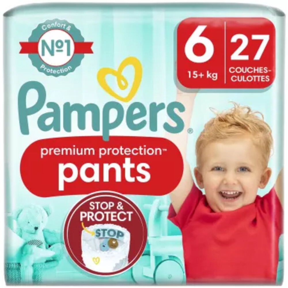 Pampers Premium Protection Luierbroekjes Maat 6 (15kg+) 27 stuks