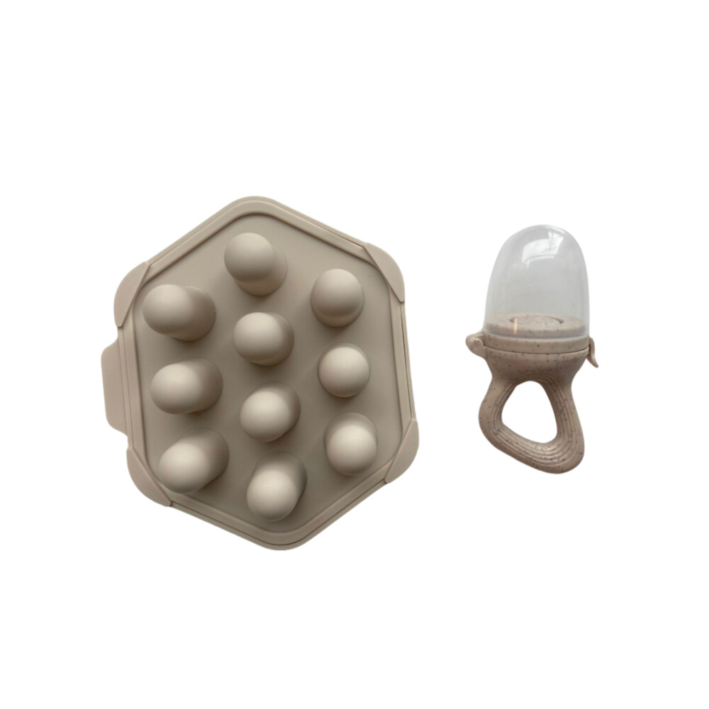 Chewies&more Fruitspeen set Beige